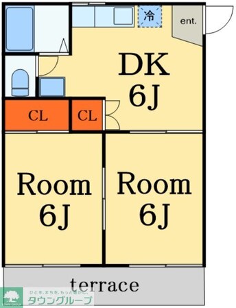 ココブランチの物件間取画像